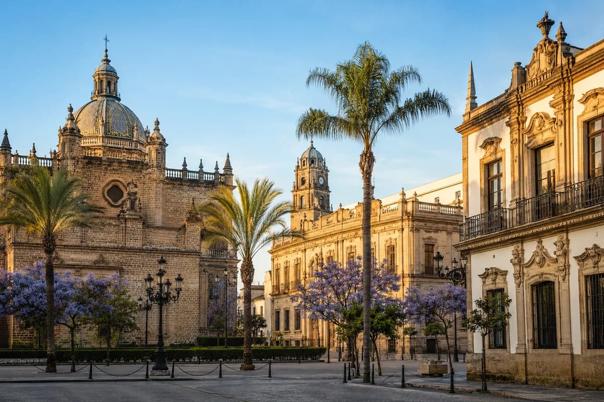 Vista de Jerez de la Frontera, Cádiz