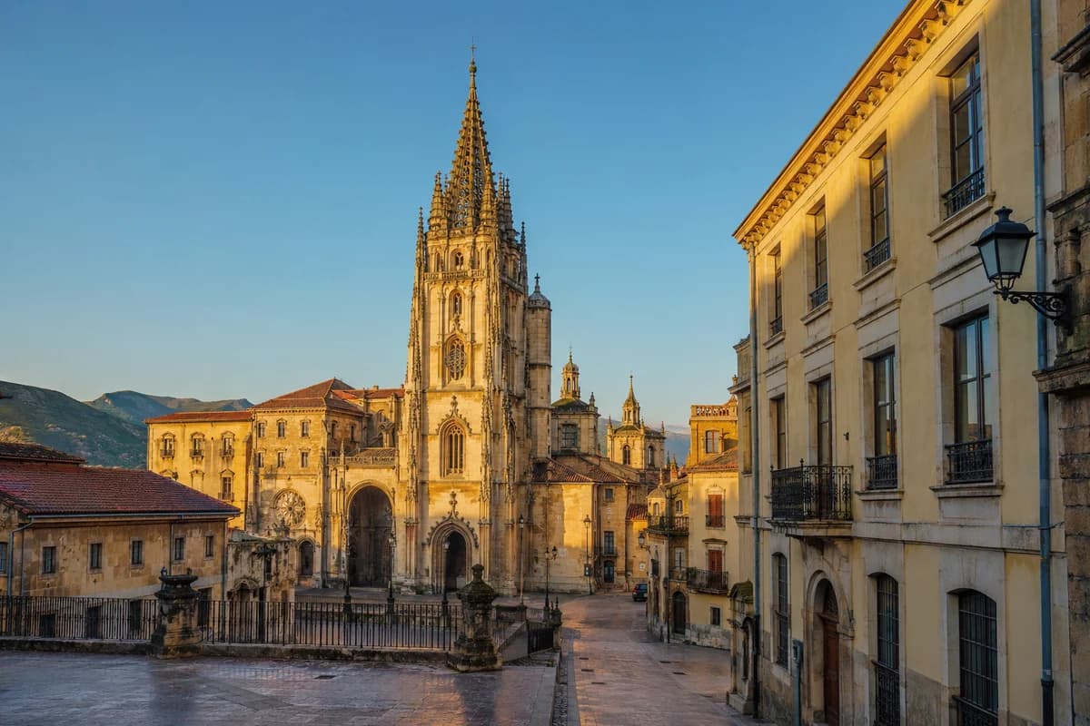 Vista de Oviedo, Asturias