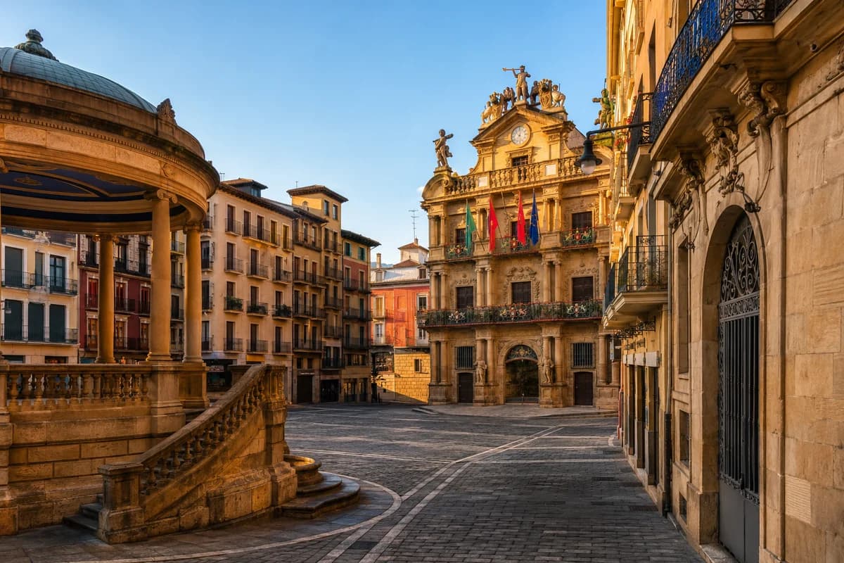 Vista de Pamplona, Navarra