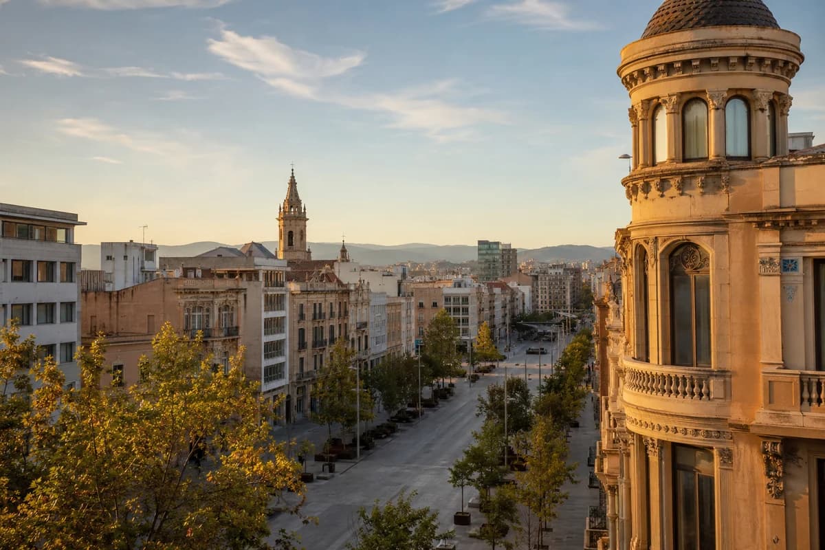Vista de Sabadell, Barcelona