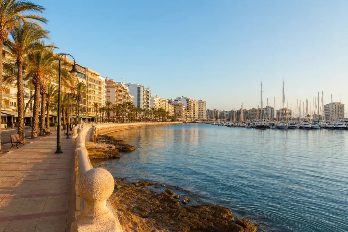 Vista de Torrevieja, Alicante